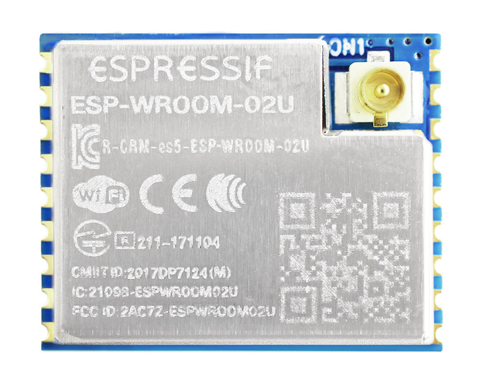 ESP-WROOM-02U 2MB 4MB Flash ESP8266 WiFi MCU module ESP8266EX ESP WROOM ...