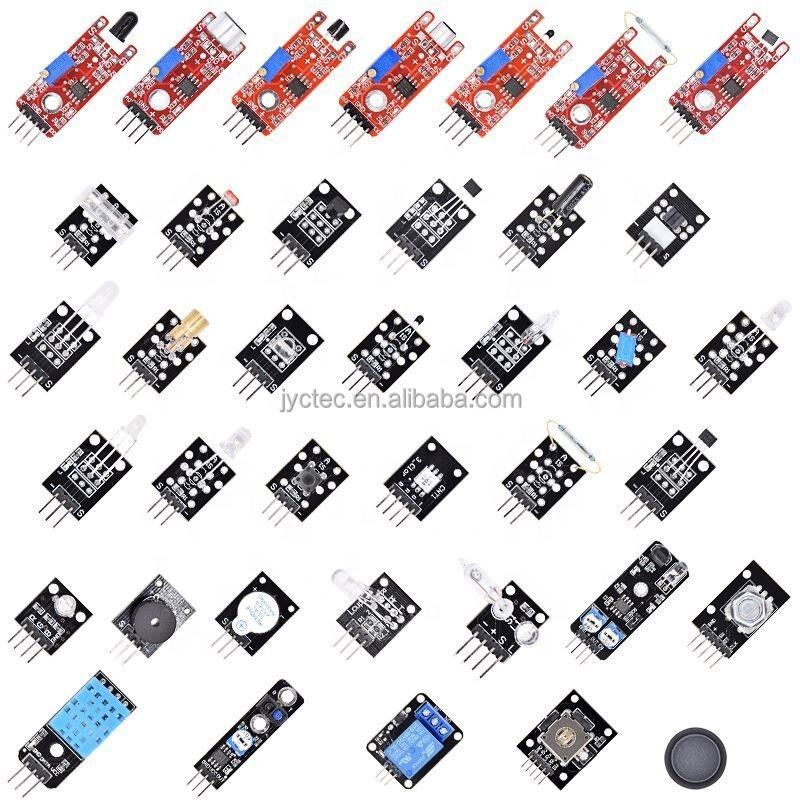 Hot Sales 37 in 1 Sensor Module Kit with Plastic Box Comprehensive ...