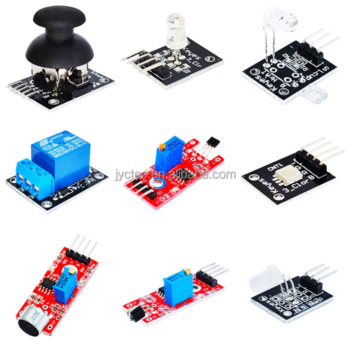 Hot Sales 37 in 1 Sensor Module Kit with Plastic Box Comprehensive ...