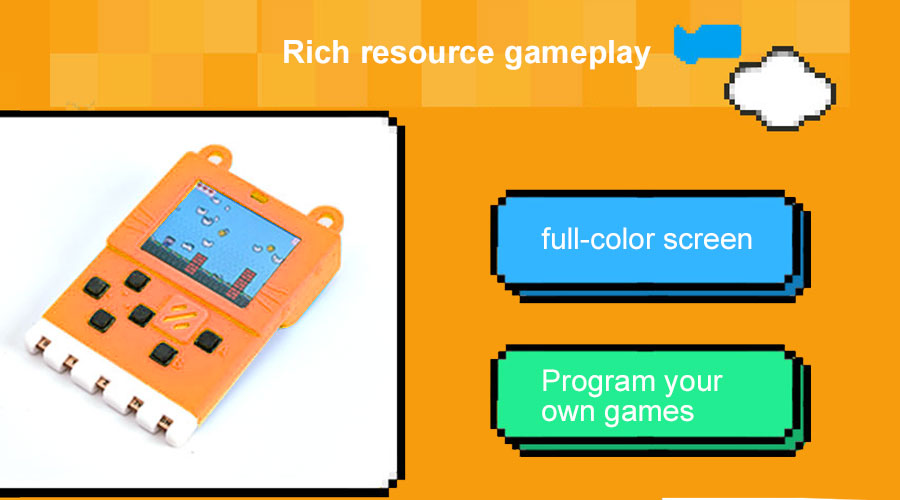 Meowbit card-sized graphical retro game computer Codable Console for ...