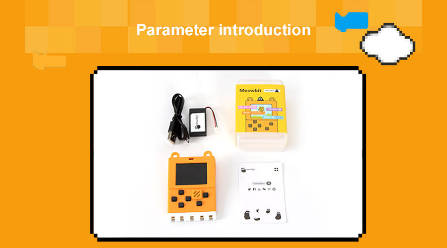 Meowbit card-sized graphical retro game computer Codable Console for ...