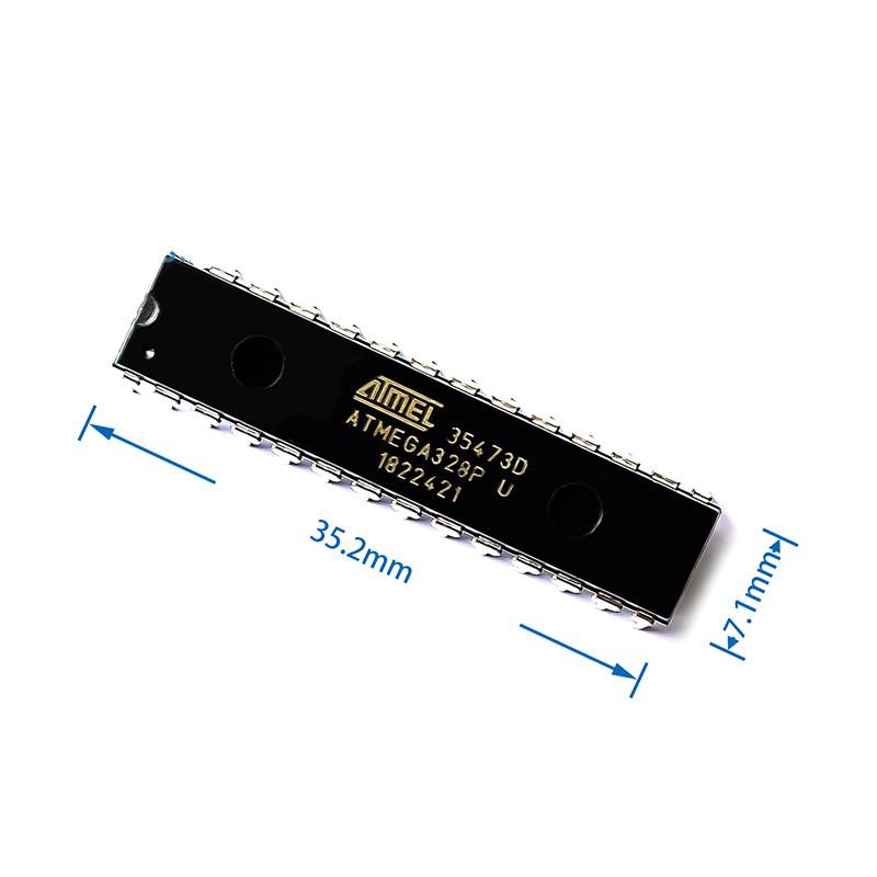 New Original ATMEGA328P-PU 8-bit Microcontroller AVR 32K flash memory ...